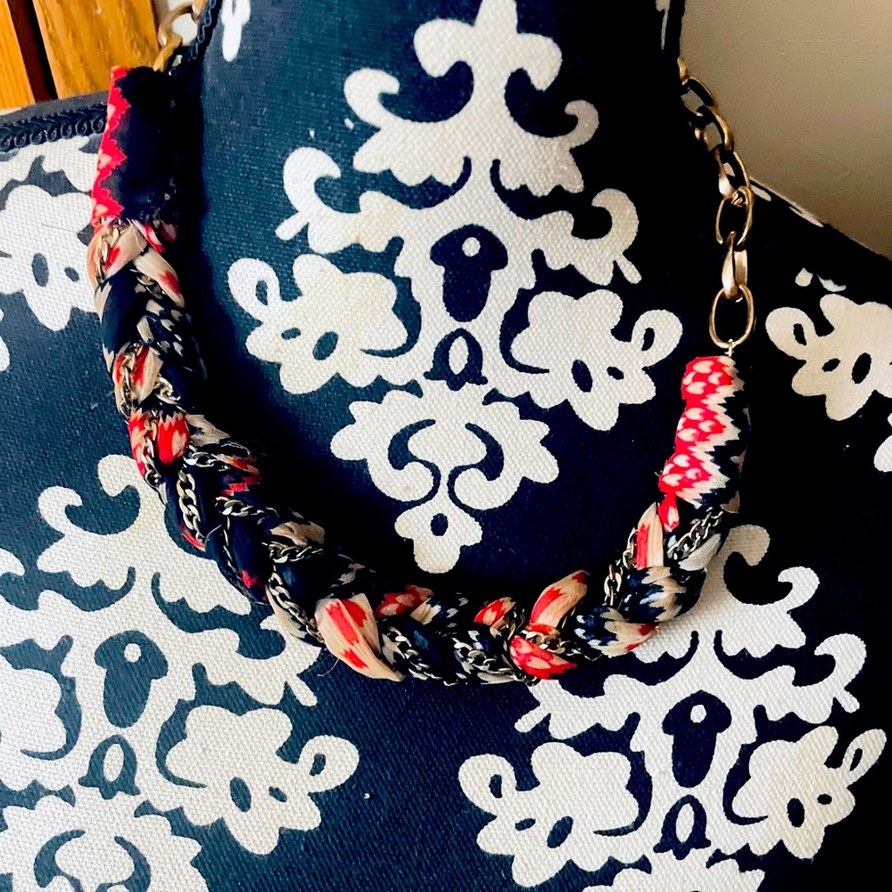 Statement necklace/scarf like necklace for sale